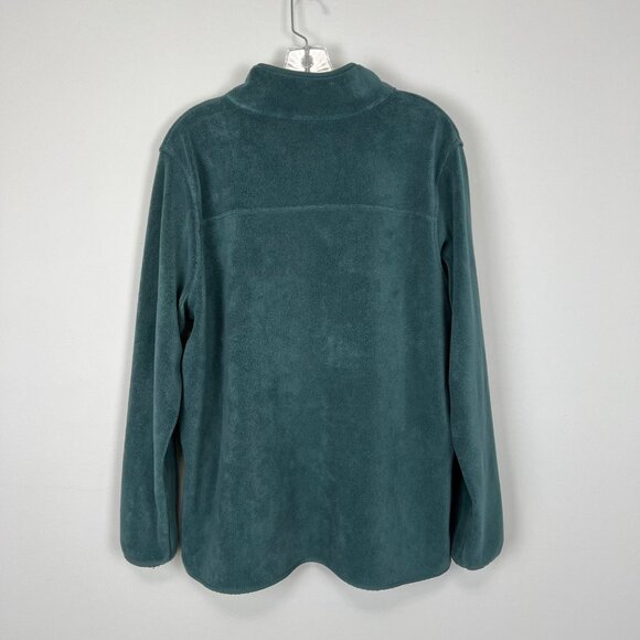 32 Degrees Heat Womens Midweight Snap Arctic Fleece Pullover Midnight Muse XL - Picture 10 of 16